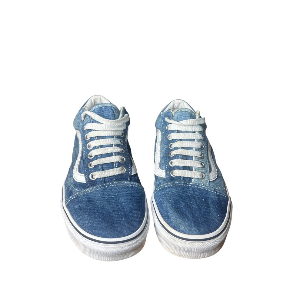 vintage acid wash Blue Jean Vans men’s 6.5 women’s 8